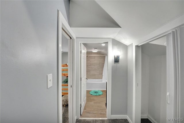 12 Clark St, Perry, NY 14530 - hall featuring baseboards