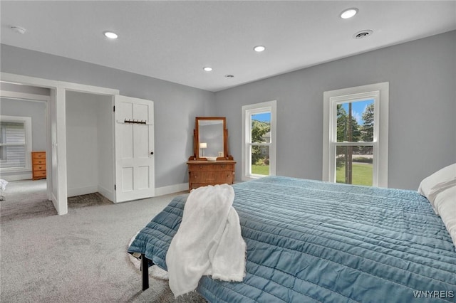 12 Clark St, Perry, NY 14530 - bedroom featuring carpet floors and recessed lighting