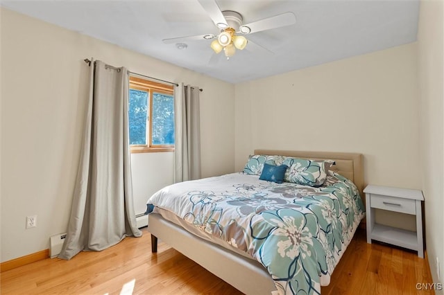 1659 Honoco Rd, Ledyard, NY 13026 - bedroom featuring wood finished floors and a ceiling fan