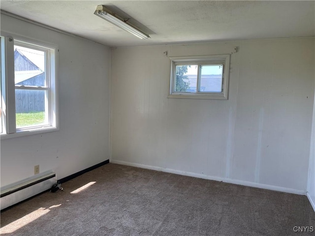 17106 State Route 3, Hounsfield, NY 13601 - carpeted spare room with a baseboard radiator and baseboards