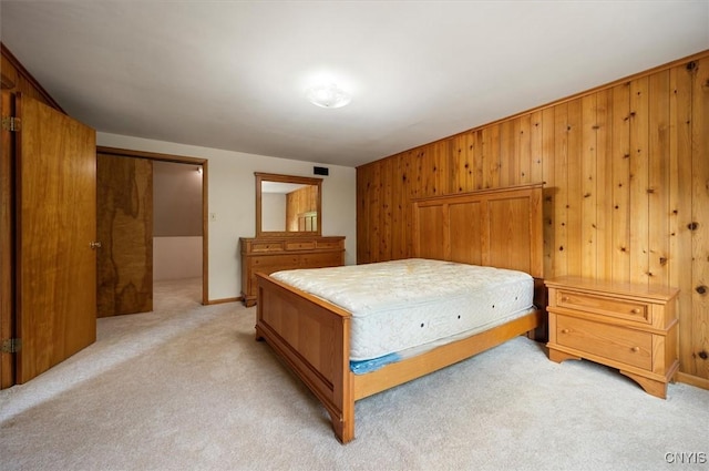 4970 State Route 8, Ohio, NY 13324 - bedroom with light colored carpet and wood walls