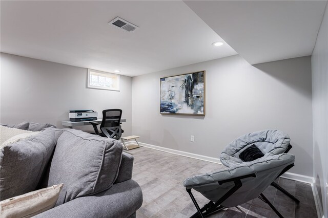 304 Simpson Rd, Irondequoit, NY 14617 - living room featuring recessed lighting and wood finished floors