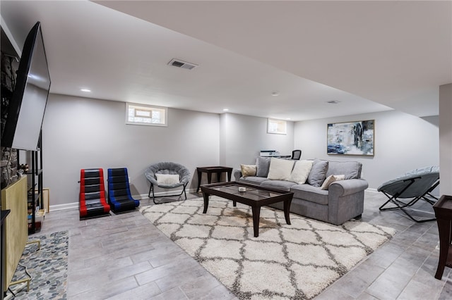 304 Simpson Rd, Irondequoit, NY 14617 - living area featuring wood finished floors and recessed lighting
