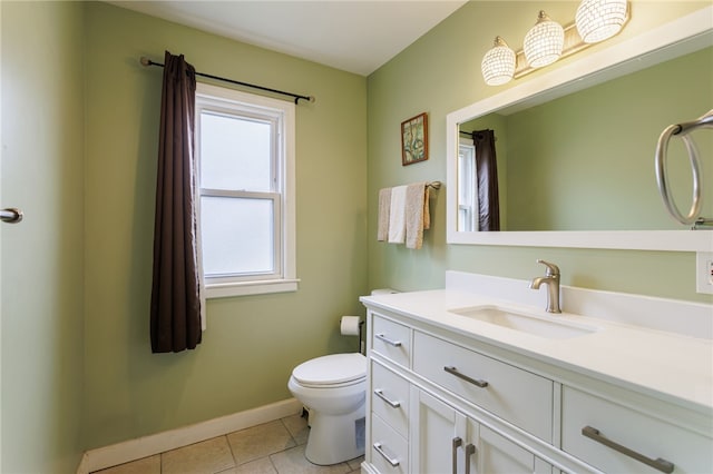 304 Simpson Rd, Irondequoit, NY 14617 - bathroom with vanity and tile patterned flooring