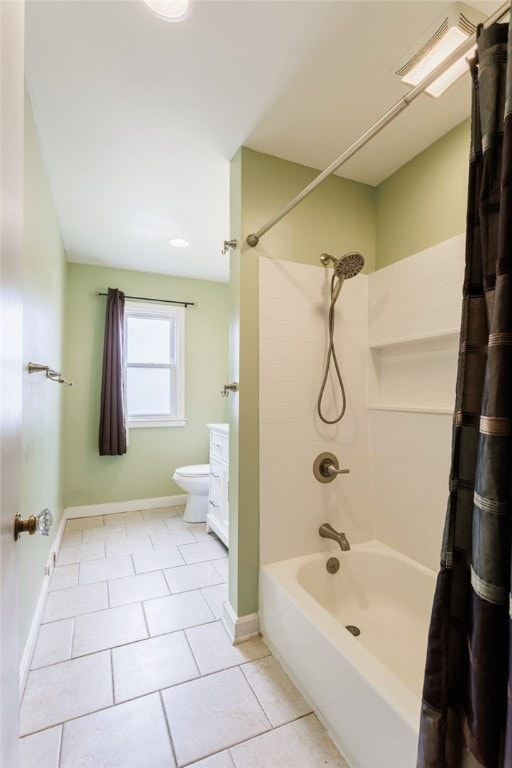 304 Simpson Rd, Irondequoit, NY 14617 - bathroom with shower / bath combo with shower curtain and tile patterned floors