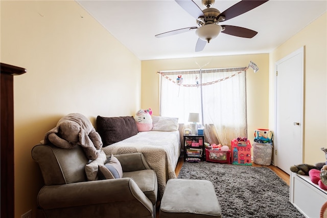304 Simpson Rd, Irondequoit, NY 14617 - living area with ceiling fan and wood finished floors