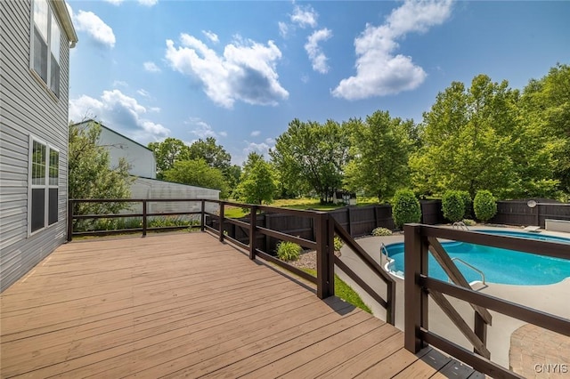 110 Clark Cir, Lenox, NY 13032 - deck with a fenced backyard
