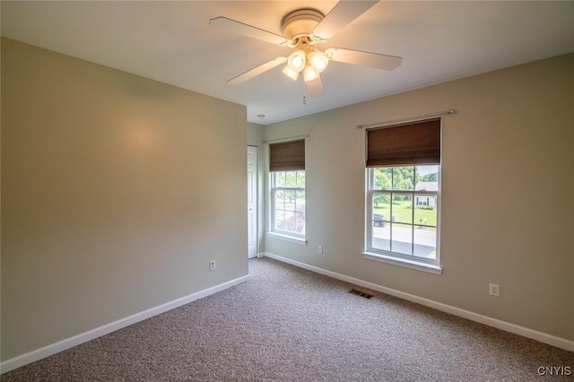 110 Clark Cir, Lenox, NY 13032 - unfurnished room featuring carpet floors and ceiling fan