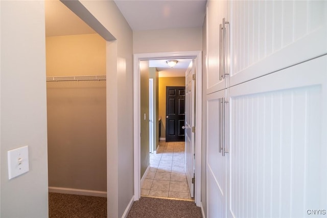 110 Clark Cir, Lenox, NY 13032 - hallway featuring light carpet