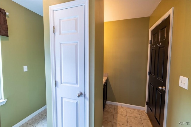 110 Clark Cir, Lenox, NY 13032 - hallway with light tile patterned floors