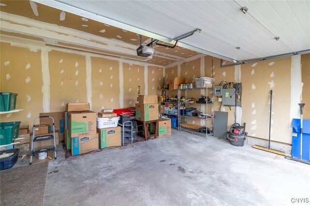110 Clark Cir, Lenox, NY 13032 - garage with a garage door opener
