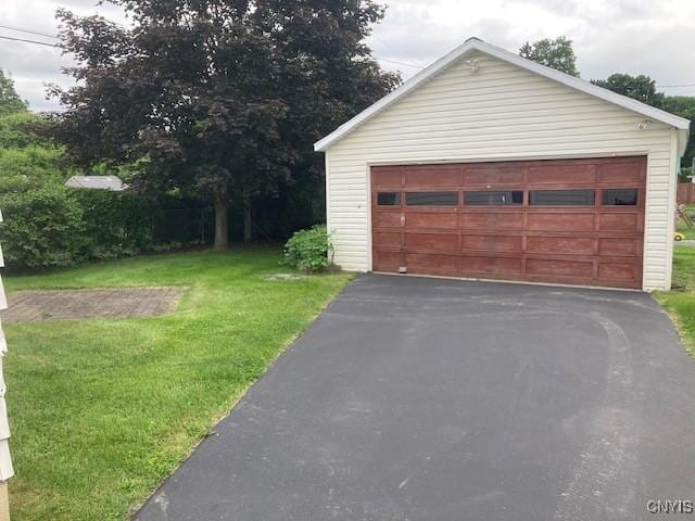820 James St, Utica, NY 13501 - view of detached garage