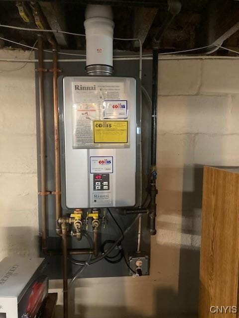 820 James St, Utica, NY 13501 - utilities with tankless water heater