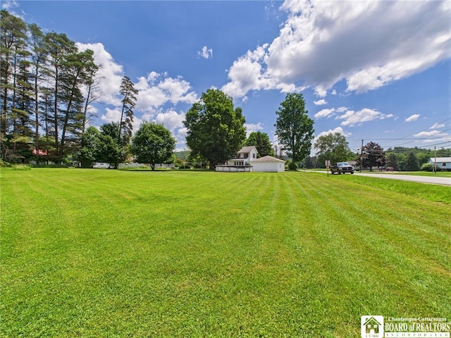 1683 Haskell Rd, Portville, NY 14760 - view of green lawn