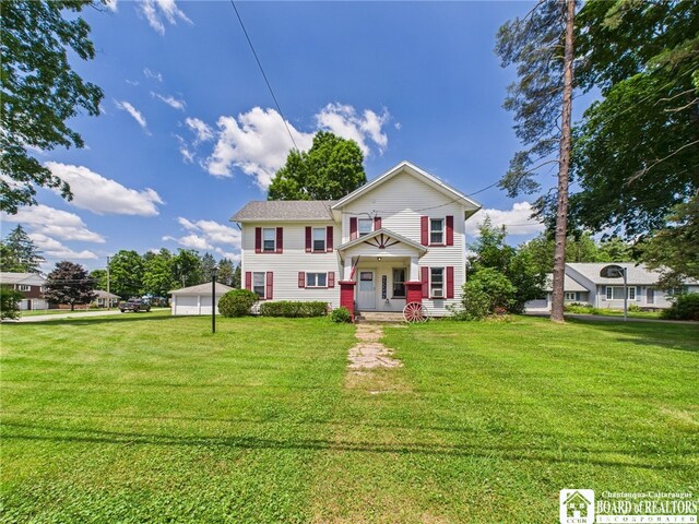 1683 Haskell Rd, Portville, NY 14760 - view of front of property with a front yard