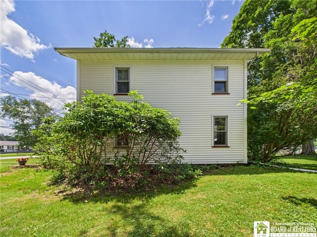 1683 Haskell Rd, Portville, NY 14760 - view of side of home featuring a lawn