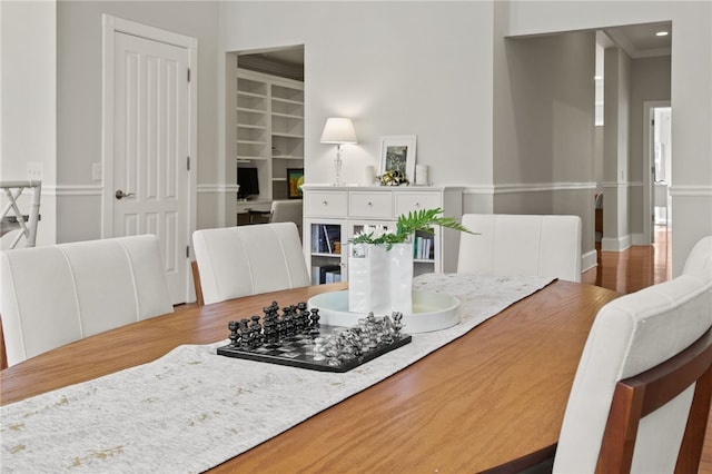 114-116 Main St Unit 114, Milo, NY 14527 - dining space featuring wood finished floors