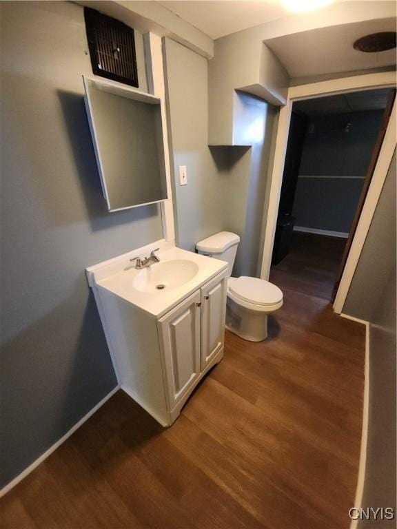 201 Jane Dr, Camillus, NY 13219 - bathroom with wood finished floors and vanity