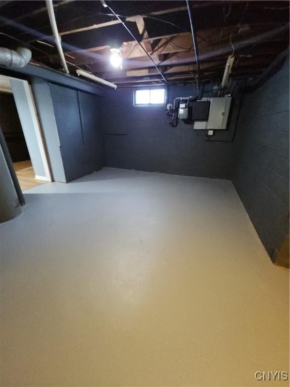 201 Jane Dr, Camillus, NY 13219 - basement with electric panel