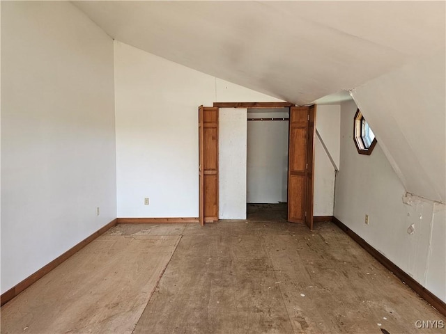7131 State Route 8, Deerfield, NY 13502 - bonus room featuring lofted ceiling and baseboards