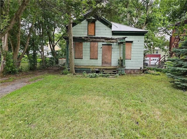 717 Oswego St, Utica, NY 13502 - back of property