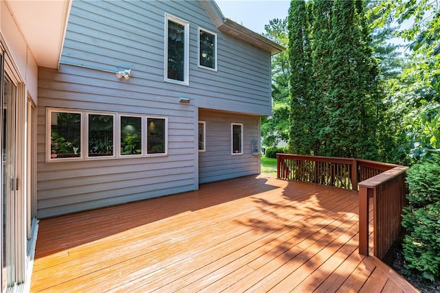 47 Edenfield Rd, Penfield, NY 14526 - view of wooden deck
