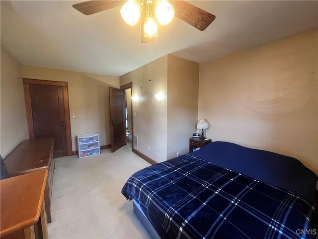 106 Mackay Ave, Camillus, NY 13219 - bedroom with light carpet and a ceiling fan