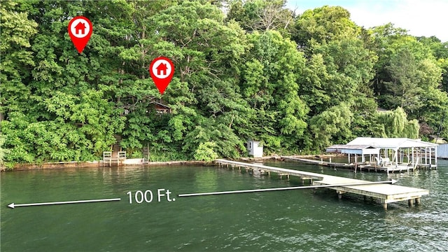 1677 Long Point Beach Rd, Torrey, NY 14527 - dock area with a water view