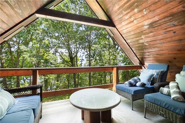 1677 Long Point Beach Rd, Torrey, NY 14527 - view of deck