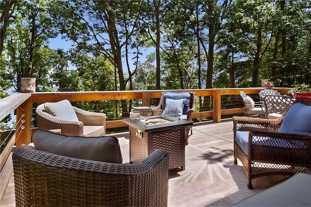 1677 Long Point Beach Rd, Torrey, NY 14527 - view of wooden deck