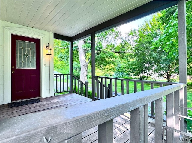 1765 W Rd, Oneida, NY 13421 - view of wooden deck