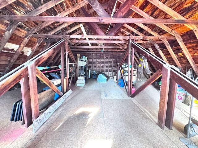 1765 W Rd, Oneida, NY 13421 - view of unfinished attic