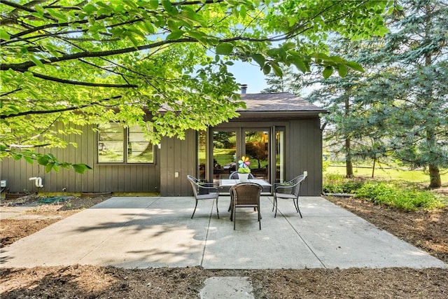 1077 Sharon Ct, Webster, NY 14580 - view of patio / terrace with outdoor dining area