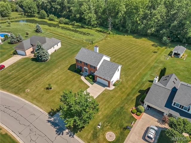 4584 Ridgeview Dr S, Pendleton, NY 14120 - bird's eye view of a large body of water