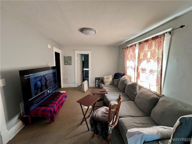 55 Harding Rd, Buffalo, NY 14220 - carpeted living room with baseboards