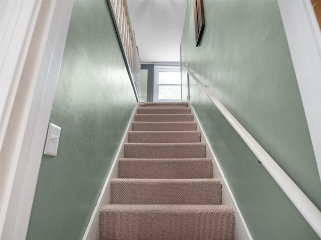 746 Dewitt Rd, Webster, NY 14580 - stairs featuring baseboards
