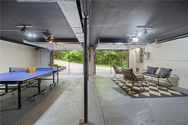 6139 Commane Rd, Lafayette, NY 13084 - view of patio / terrace with an outdoor hangout area and electric panel