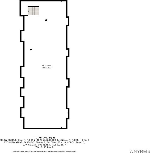 76 Chester St, Buffalo, NY 14208 - view of room layout
