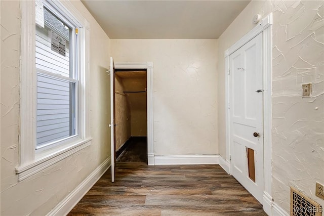 76 Chester St, Buffalo, NY 14208 - hall with wood finished floors and baseboards