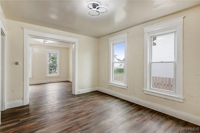 76 Chester St, Buffalo, NY 14208 - unfurnished room with dark wood-type flooring