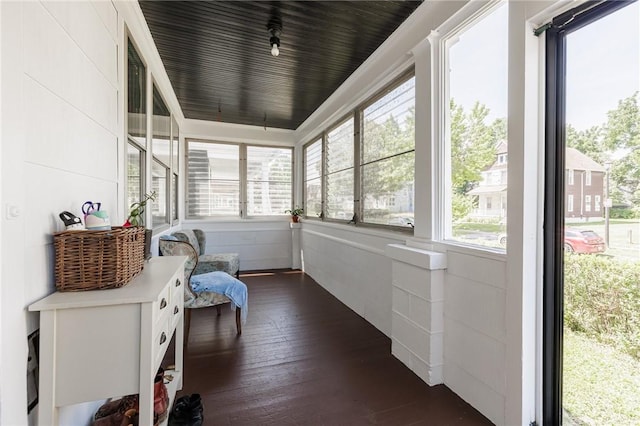 36.5 Austin St, Rochester, NY 14606 - sunroom with wood finished floors