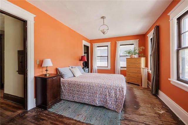 36.5 Austin St, Rochester, NY 14606 - bedroom with dark wood-style floors and multiple windows