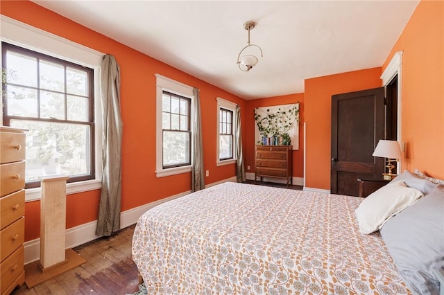 36.5 Austin St, Rochester, NY 14606 - bedroom featuring hardwood / wood-style floors and baseboards