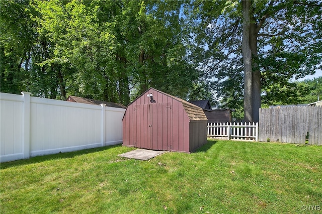 208 Single Dr, Clay, NY 13212 - fenced backyard with a storage shed