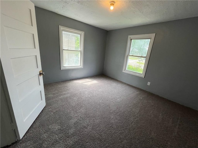 66-68 Ackerman St, Rochester, NY 14609 - carpeted empty room featuring a textured ceiling