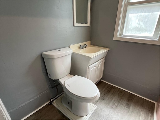 66-68 Ackerman St, Rochester, NY 14609 - half bath with wood finished floors and vanity