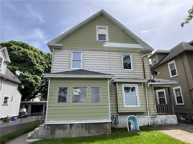 66-68 Ackerman St, Rochester, NY 14609 - back of property