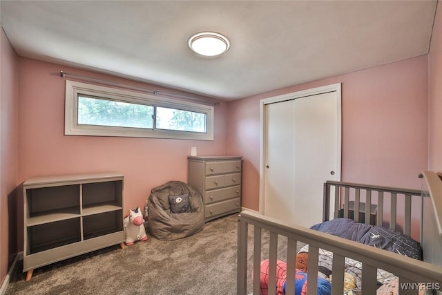 112 Nokomis Pkwy, Cheektowaga, NY 14225 - bedroom with carpet floors and a closet