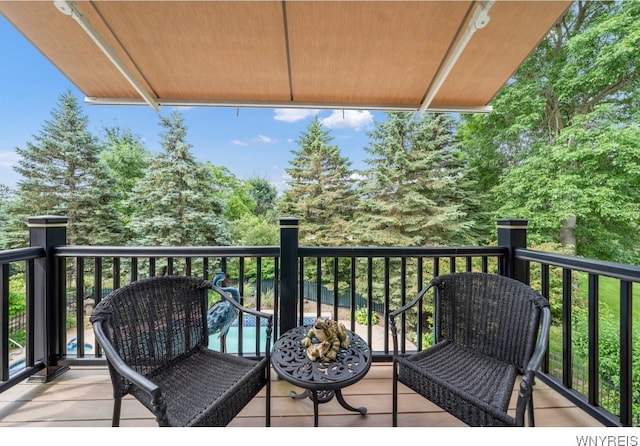 7 The Hamlet, Amherst, NY 14051 - balcony featuring view of pool