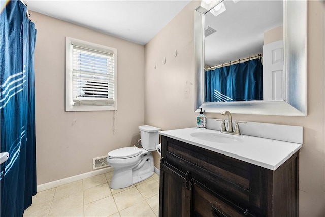 193 Orchard Creek Ln, Greece, NY 14612 - full bathroom featuring vanity, tile patterned flooring, and curtained shower